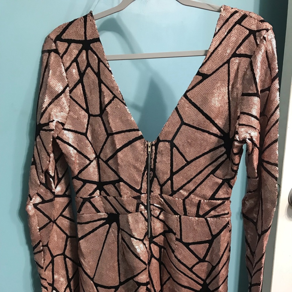 Sequined romper - Picture 2 of 3